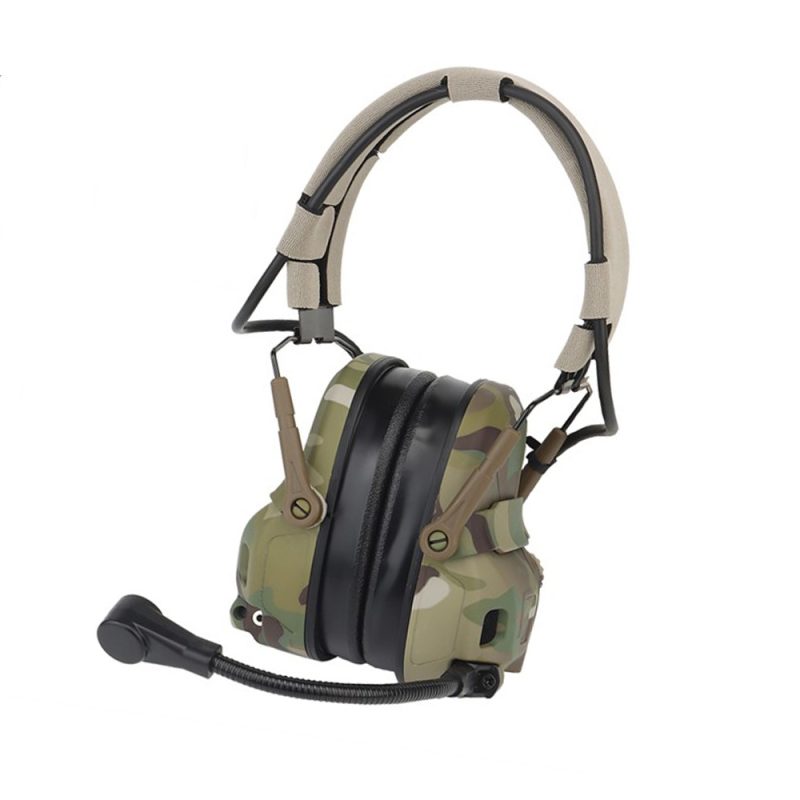 Наушники активные HEADSET тактические 6-го поколения